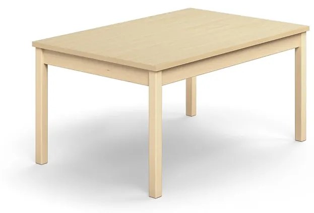 Stôl DECIBEL, 1200x800x590 mm, akustický HPL - breza