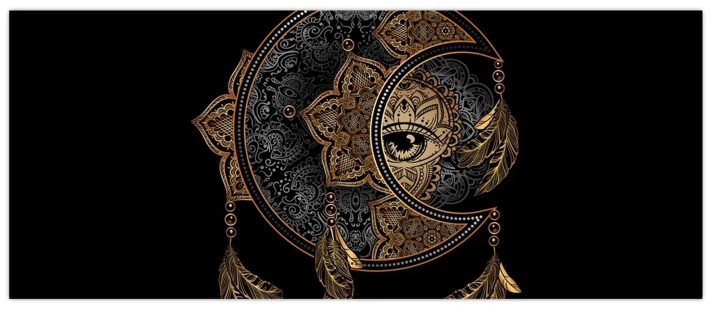 Obraz - Magické oko (120x50 cm)