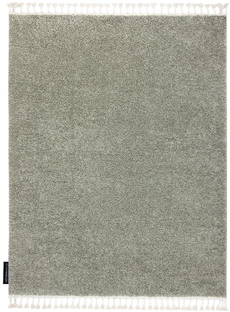 Dywany Łuszczów Kusový koberec Berber 9000 green - 80x150 cm