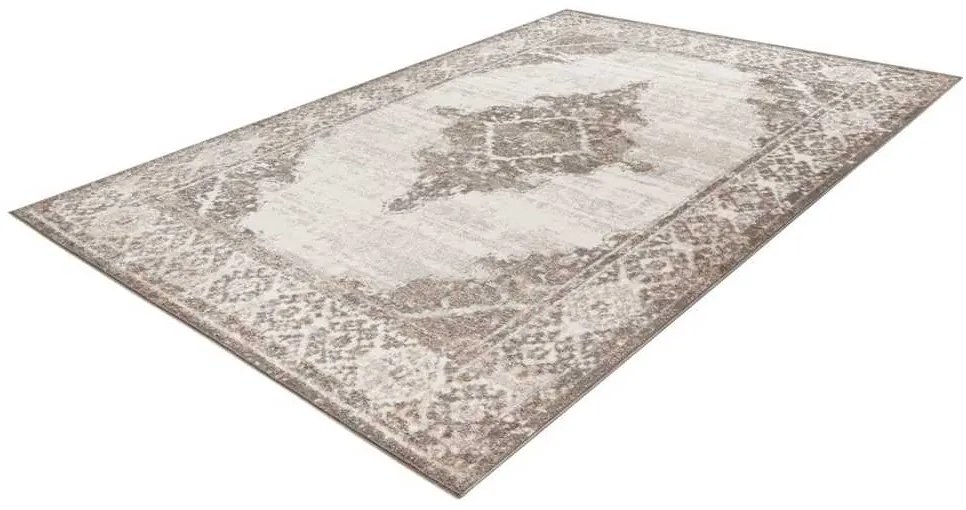 Lalee Kusový koberec Milas 204 Silver-Beige Rozmer koberca: 120 x 170 cm