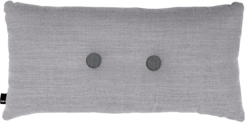 HAY Vankúš Cushion 2 Dots Surface Light Grey