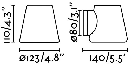 FARO 63510 - Kúpeľňové nástenné svietidlo BIANCA 1xG9/6W/230V IP44