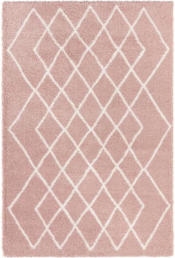 Ružový koberec Elle Decor Passion Bron, 200 × 290 cm