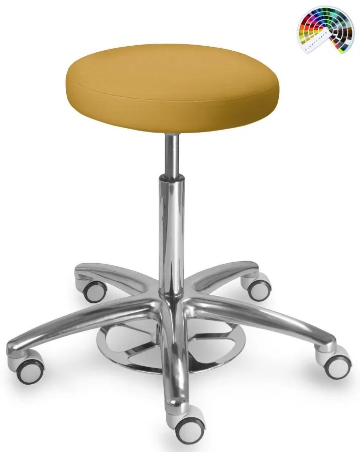 MAYER Zdravotnícka stolička taburet 1256 G CLEAN čalúnenie AQUA CLEAN, XTREME, ONE