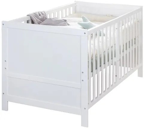 roba Kombinovaná detská postieľka Easy Sleep, 70 x 140 cm (biela)  (100396996)