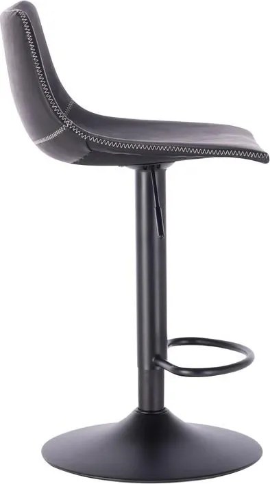 2x Barová židle Hawaj CL-845 černá