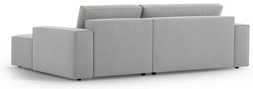 Svetlosivá rozkladacia rohová pohovka (pravý roh) Jodie – Micadoni Home