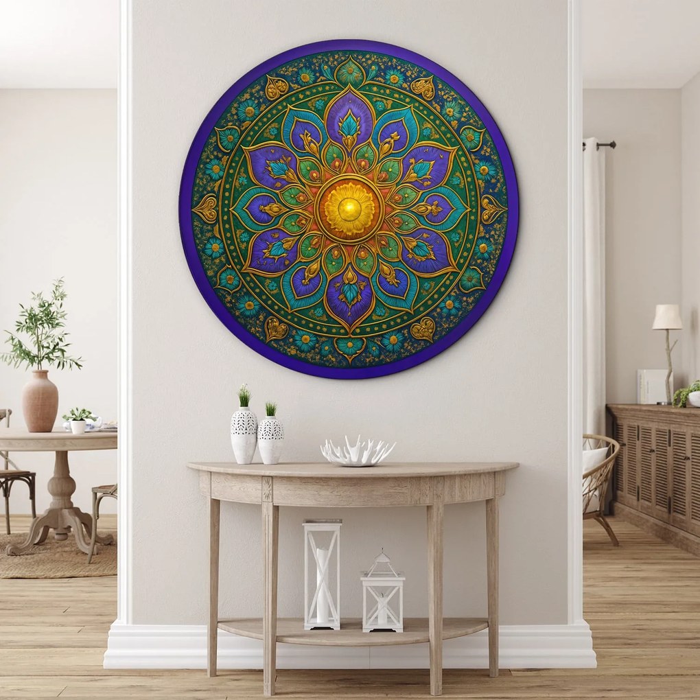 DUBLEZ | Liečivá mandala na stenu - Srdce Orientu