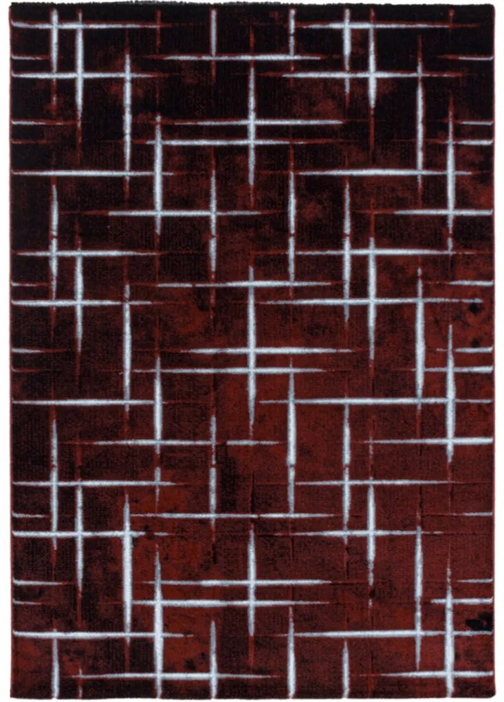 Koberce Breno Kusový koberec COSTA 3521 Red, červená, viacfarebná,160 x 230 cm