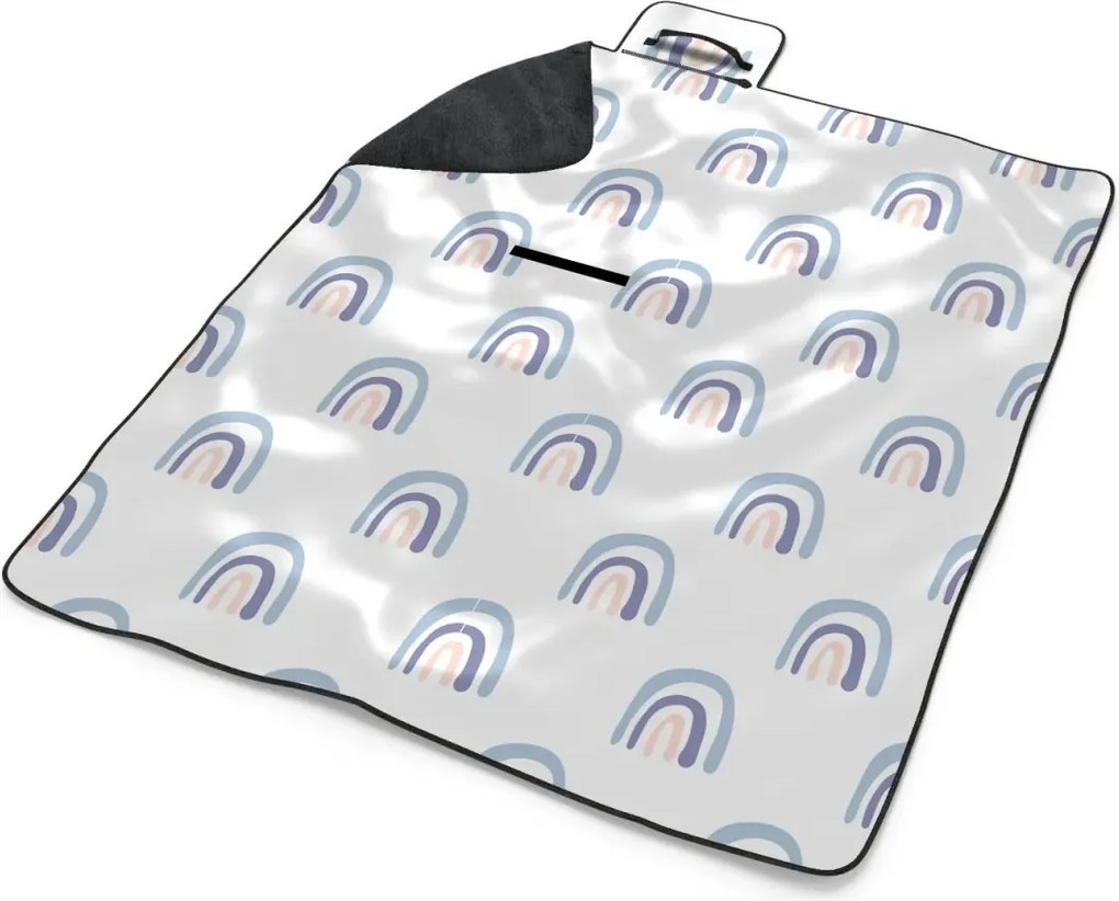 Sablio Plážová deka Dúha: 200x140 cm