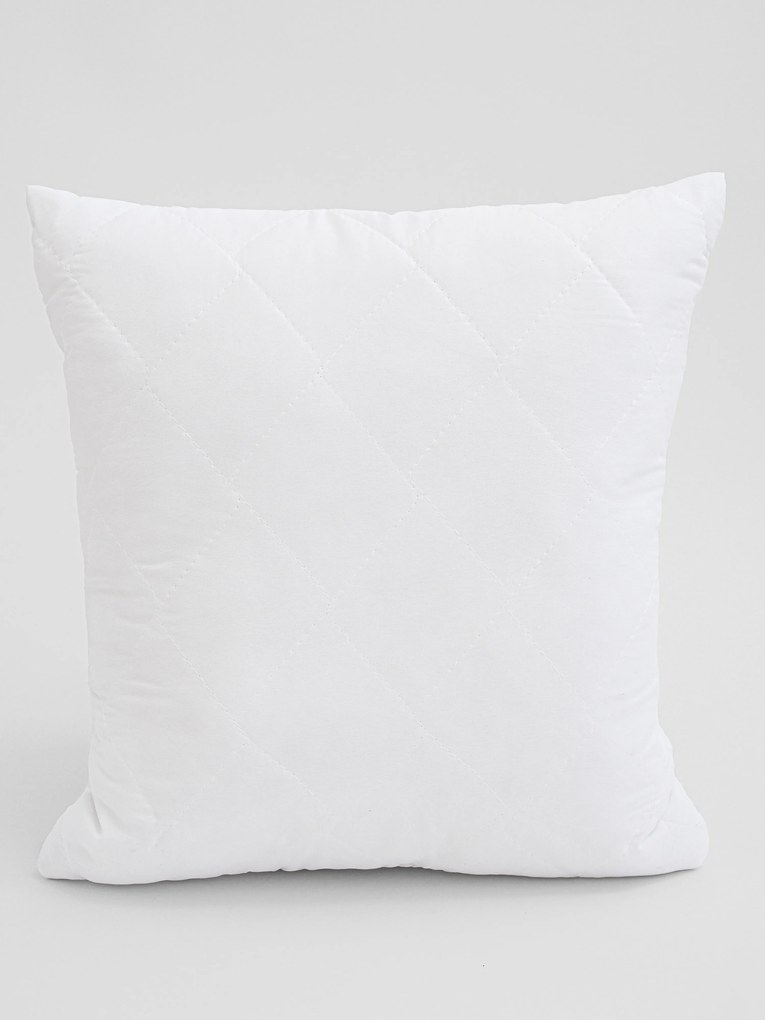 Prešívaný vankúšik z dutého vlákna Classic - 45 × 45 cm so zipsom