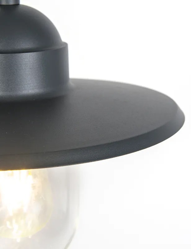 Inteligentná vonkajšia závesná lampa antracitová IP44 vrátane WiFi ST64 - Kansas Graphite