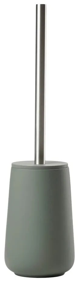 Zelená porcelánová WC kefa Nova - Zone