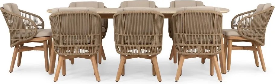 Jedálenský záhradný nábytok MALI 225