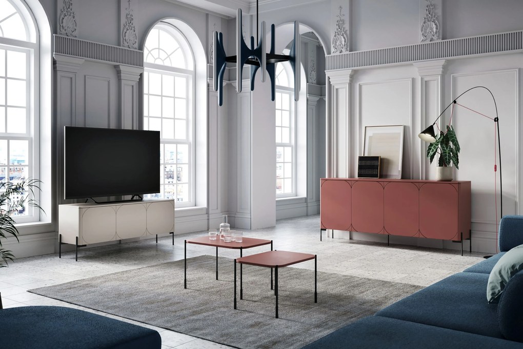 TV stolík Sonatia 150 cm - kašmírová