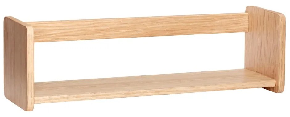 Nástenná polica z dubového dreva Hübsch Nomad