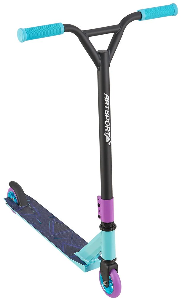 Juskys Stunt Scooter Retro Purple