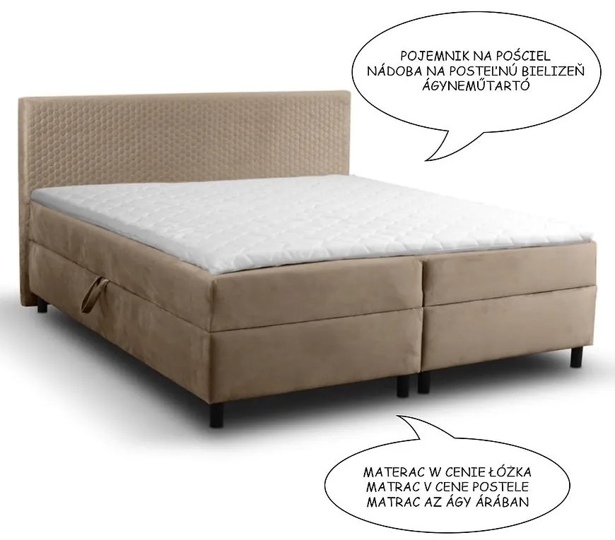 Posteľ Lisa 180x200 Monolith 9