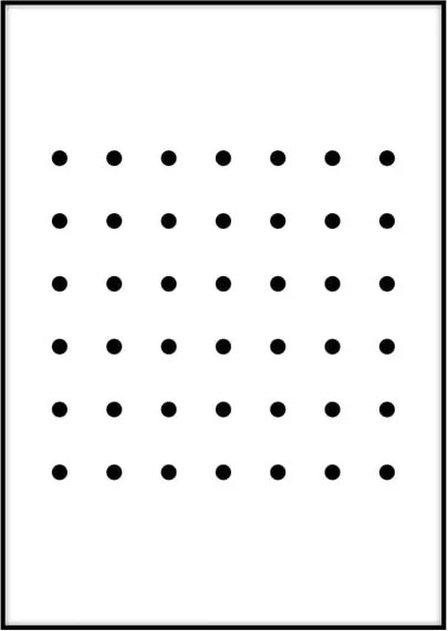 Plagát Imagioo Dots, 40 × 30 cm
