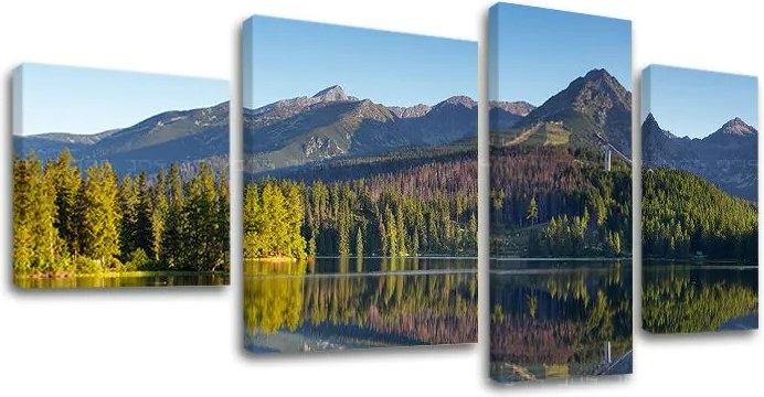 Obraz na plátne 4 dielny SLOVENSKO SK017E40