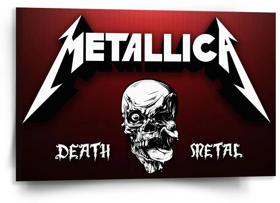 Sablio Obraz METALLICA Death metal - 120x80 cm