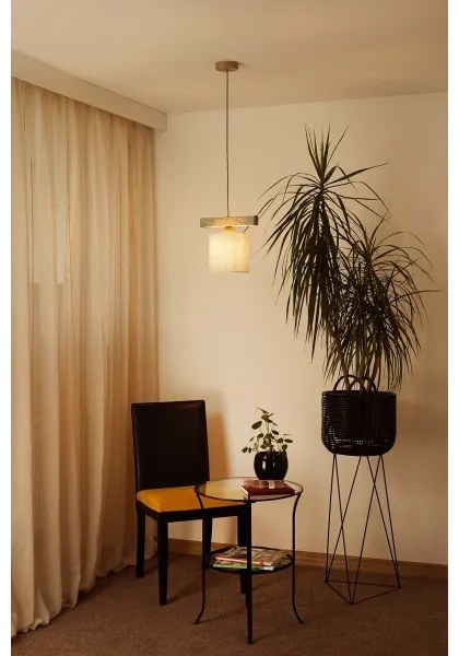 Brilagi - Luster na lanku FOREST 1xE27/15W/230V borovica/hnedá/krémová