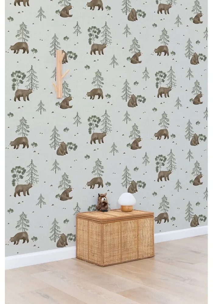 Detská tapeta 10 m x 50 cm Mountain & Bears – Lilipinso
