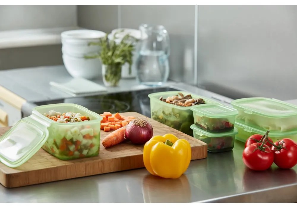 Potravinové škatuľky v súprave 3 ks – Lékué