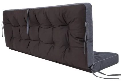 Vankúš na záhradnú hojdačku POLA 150 cm granátový ekolen