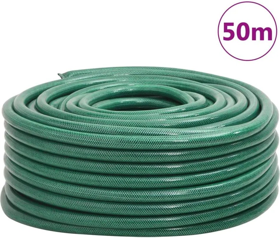 Záhradná hadica, zelená 1" 50 m, PVC