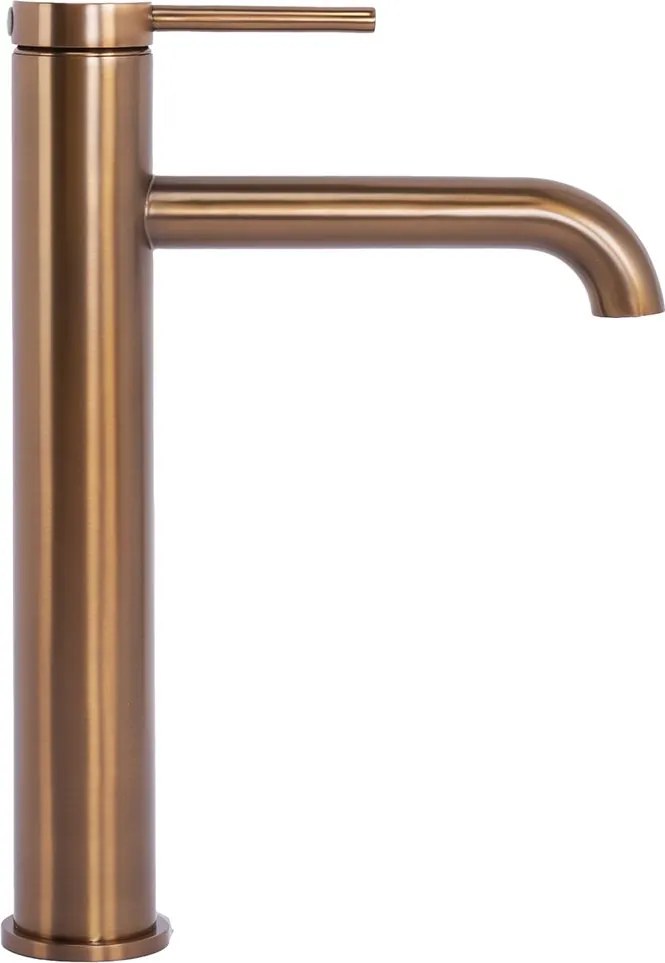Rea Spot, vysoká umývadlová batéria h-280, medená matná, REA-B2069