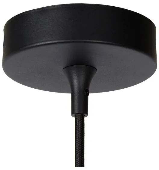 Lucide 09434/01/30 - Luster na lanku FAVORI 1xGU10/5W/230V čierna