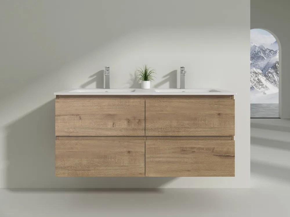 Dijon Sonoma Kúpeľňová skrinka s umývadlom 120 cm