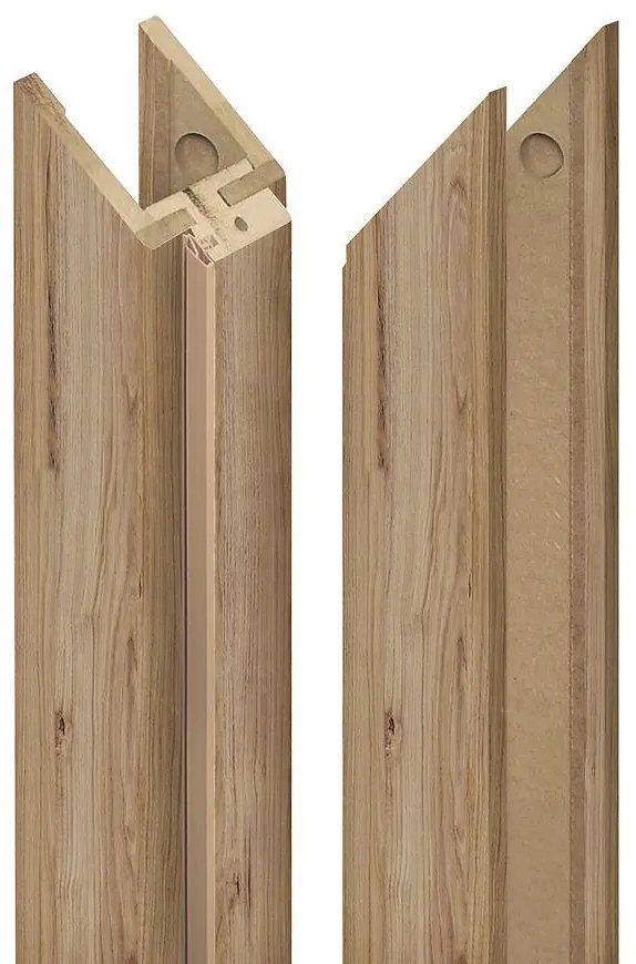 Bočné časti regulovanej zárubne, strana: ľavá 95-114 DUB JESENNÝ B706