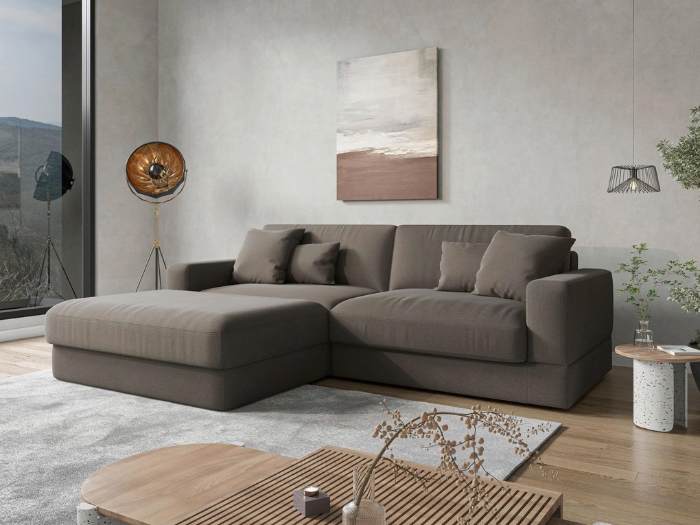 XXXLutz ROHOVÁ SEDAČKA, textil, grafitová Sit & More - Sedačky - 000144027412