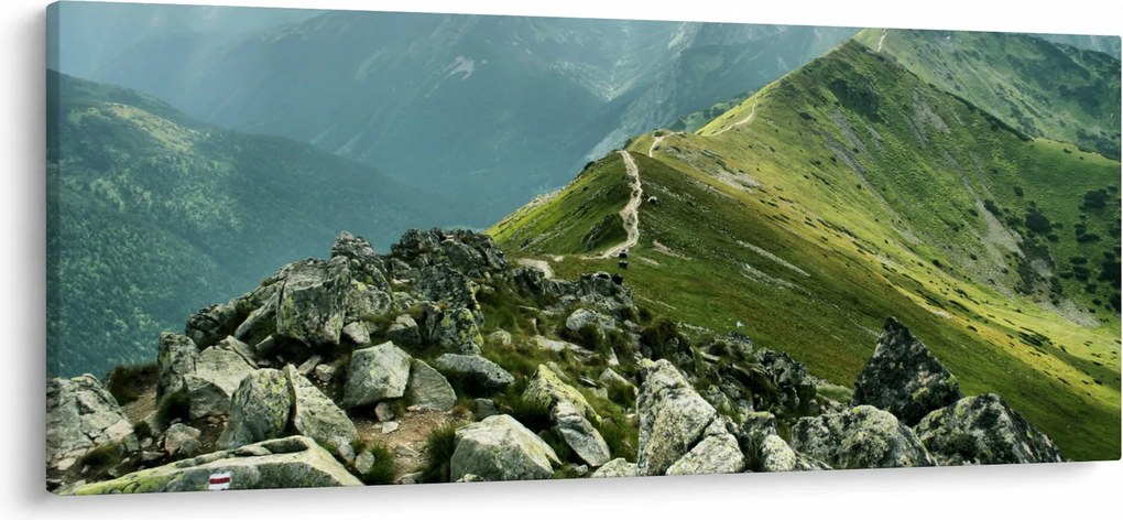 Obraz - Horská krajina (120x50 cm)