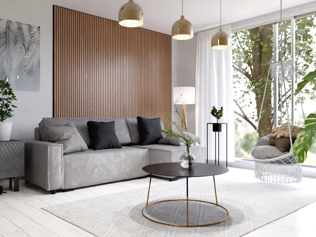 AKCIA Lamelový obklad dub olej 240 x 60 cm (2 ks v balení) II. akosť