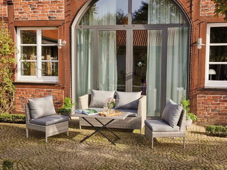 Gardamo Záhradné sedenie, 4-dielna súprava  (100351363)