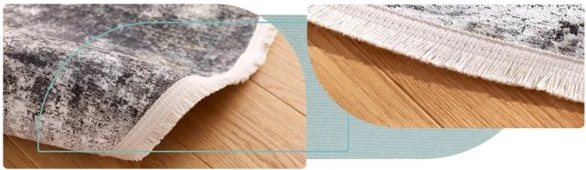 Koberec Split Z332A sivý / hnedý