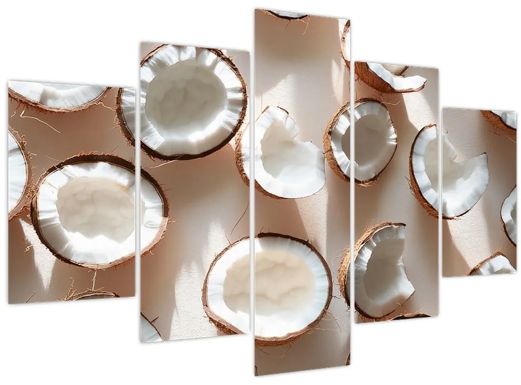 Obraz - Kokosové orechy (150x105 cm)