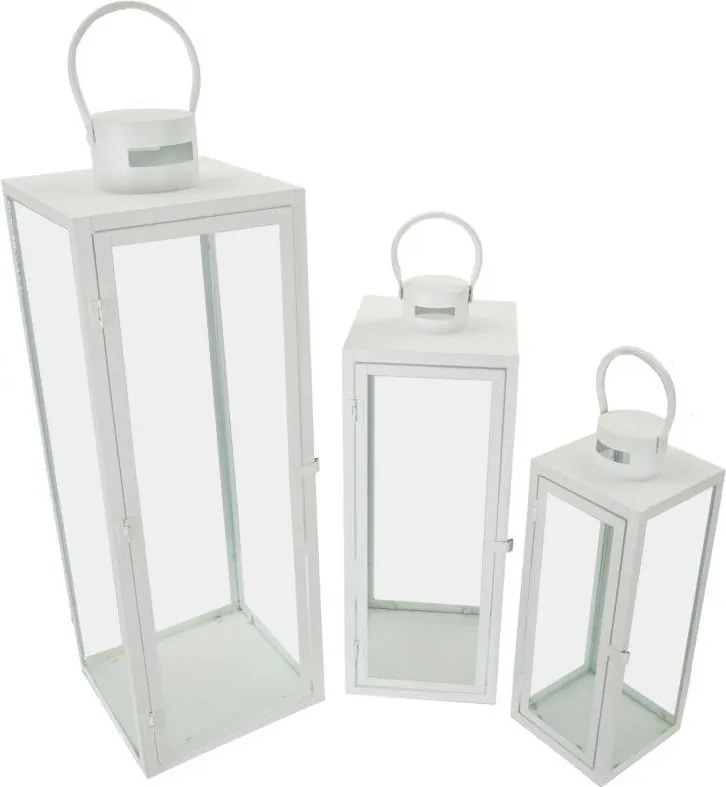 Kovový lampáš 3 ks (výška 66 cm) – Mauro Ferretti