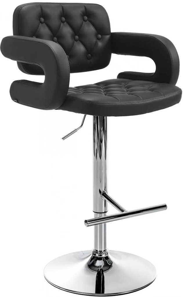 Barová stolička Belfast - Čierna