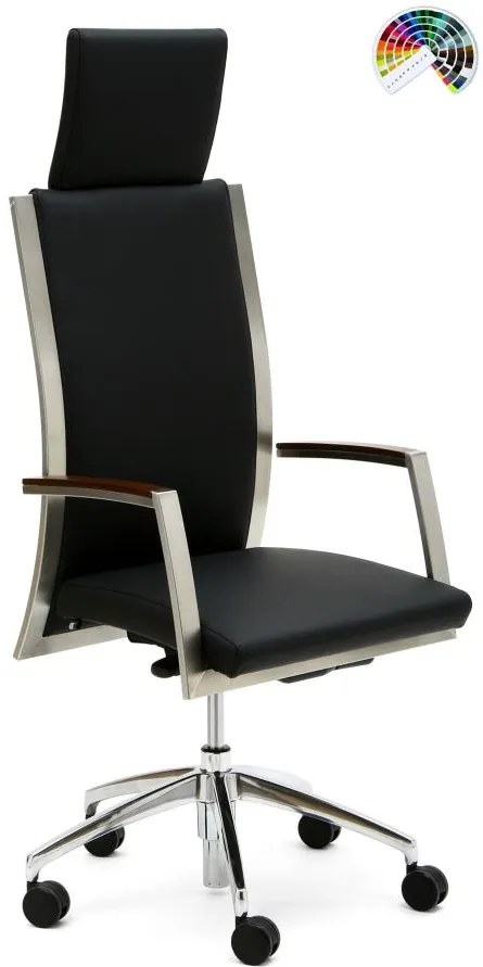FORMDESIGN Dizajnové kancelárske kreslo FERMATO UNA 100 čalúnenie KLASIK