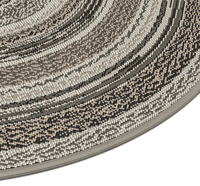 Koberec Star 19621-267 hnedý / béžový kruh