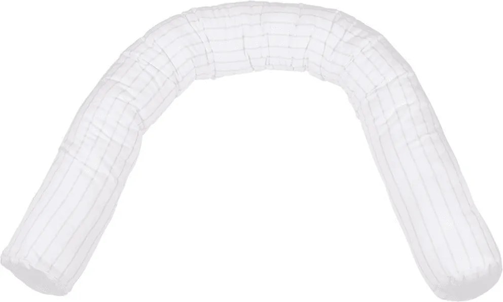 Tehotenský vankúš púdrovo ružová 160x14cm