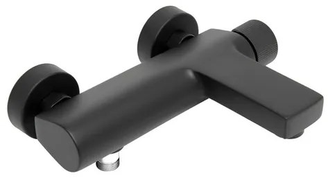 Vaňová batéria SAT Evolution bez sprchového setu 150 mm čierna matná SATBSEVO222C