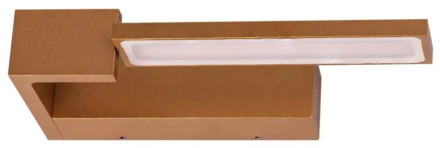 LED nástenné svietidlo Dalen zlaté 3000K