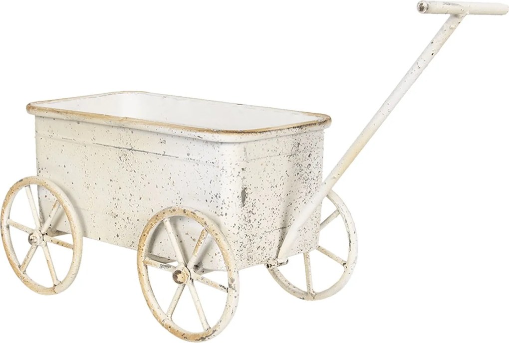 Retro kvetináč v tvare vozíku - 29 * 16 * 16 cm