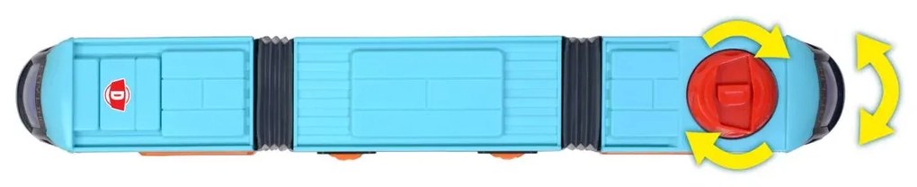 Dickie Toys Kĺbová električka - Siemens Avenio - 41,5 cm