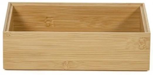 Organizér Compactor Bamboo Box, 22,5 x 15 x 6,5 cm